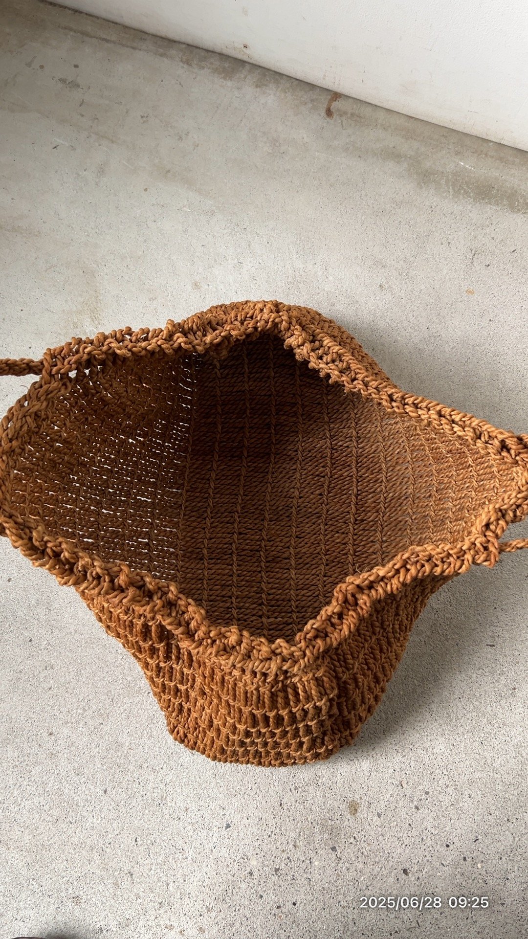 F / style エフスタイル シナの縄のマルシェバッグ トートバッグ かご