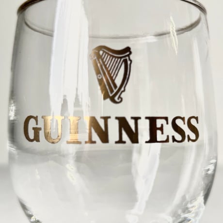 GUINNESS ギネスビール 金ロゴ 古めのビアグラス 5個セット 箱有 未使デッドストック品