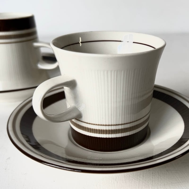 NIKKO ニッコー オールドカップ&ソーサー箱入5客セット ダーク NIKKO ニッコー オールドカップ&ソーサー箱入5客セット ダーク