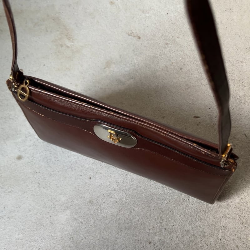 Dior オールドディオール クリスチャンディオール レザーの