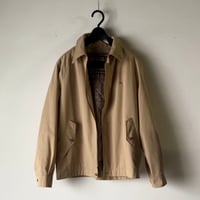BURBERRY LONDON バーバリーロンドン キルティングライナー付き スイングトップ ベージュ 刺繍ロゴ ノバチェック ユーズド 中古 イギリス古着 美品範疇