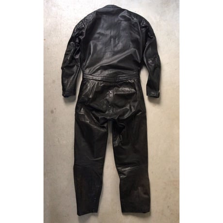 KADOYA  カドヤ   70sヴィンテージ モーターサイクルレザースーツ  セパレート ライダースジャケット  レザーパンツ ワッペン有  オールドカドヤ  made in  JAPAN  