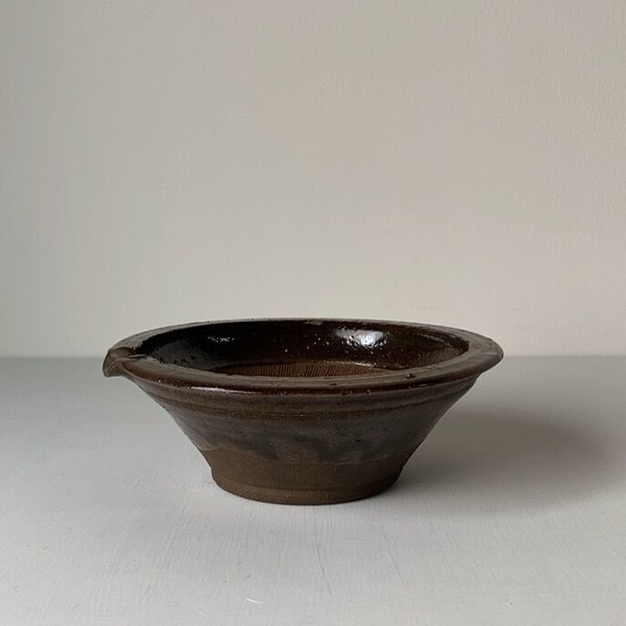 江戸期 片口鉢 中鉢 陶器 器 古道具 骨董 江戸期 片口鉢 中鉢 陶器 器 古道具 骨董 | Sputonic
