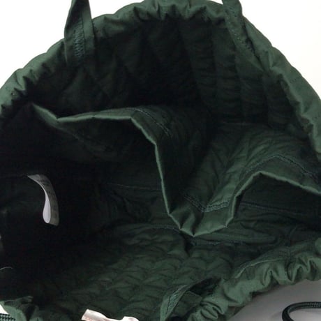 NAPRON ナプロン  QUILTING PATIENTS BAG キルティングペーシェンツバッグ  グリーン   新品同様  中古極美品. 日本製