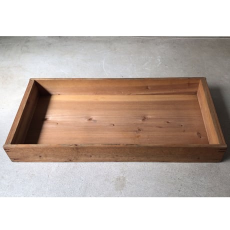 古い餅箱  無地  蓋無し　檜無垢材  アンティーク木箱 ヴィンテージウッドボックス  道具箱  美品 (4点ございます)