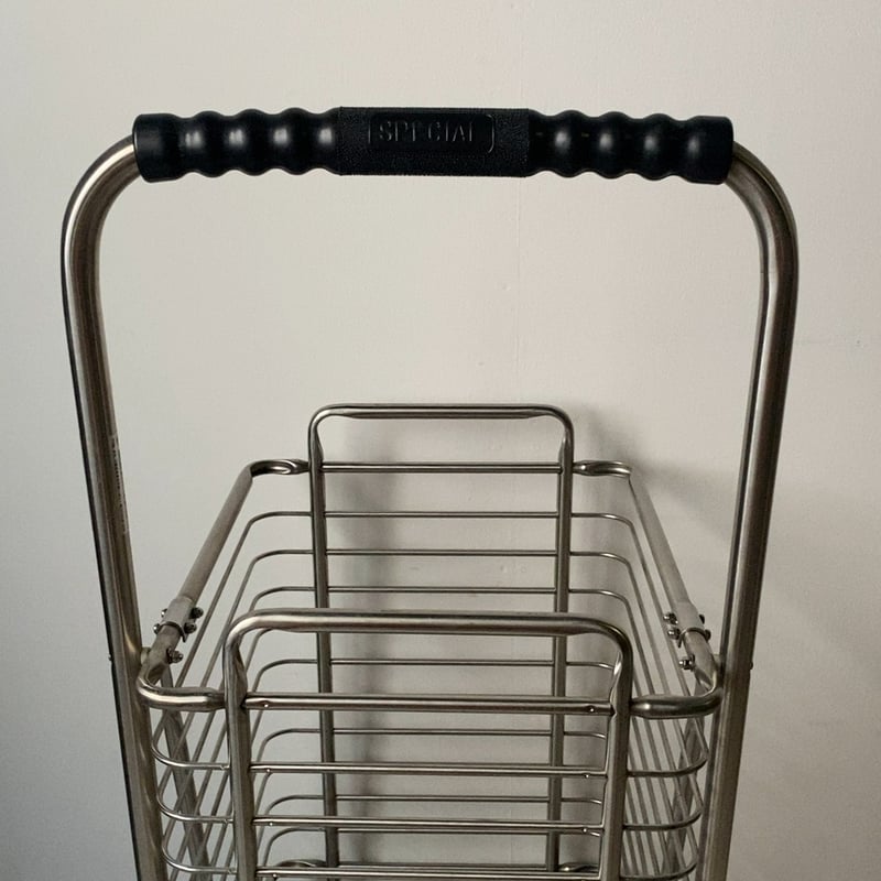 富田工業　ステンレス　折りたたみ　ショッピングカート　SC-01 富田工業株式会社 ショッピングカート SC-01 ステンレス製