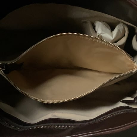 BOTTEGA VENETA ボッテガヴェネタ イントレチャート ハンドバッグ ワンショルダーバッグ レザー 焦げ茶 ブラウン レディース 中古品