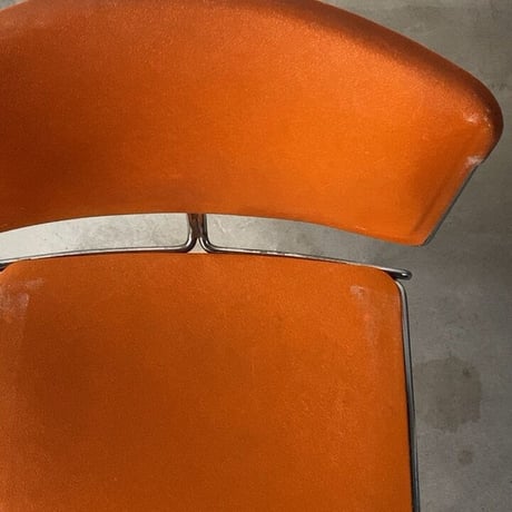 Steelcase社製 スタッキングチェア 50s 60s ミッドセンチュリー スチールケース  古い椅子 アメリカヴィンテージ USA ダイニング