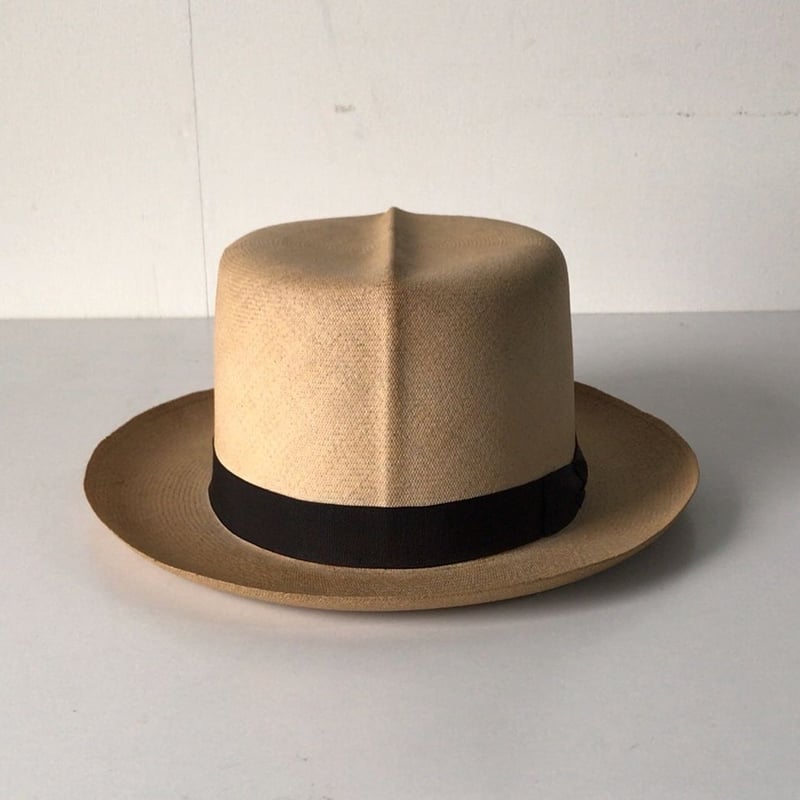 スーパー激レア　50s vintage パナマハット DAIMARU 大丸 ヴィンテージ パナマハット size 6 7/8 (約56〜5