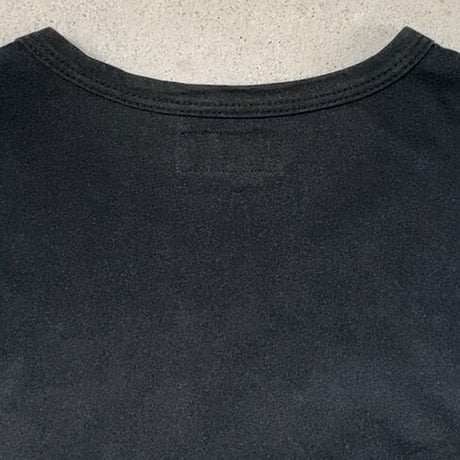 agnes b  アニエスベー   アニエス定番 黒カットソー  レディース S  ロンT 長袖Tシャツ ブラック古着
