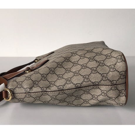 GUCCI グッチ  GGスプリーム  コーティングキャンバス  2way ハンドバッグ  2018年製品    ミニトート  473887  中古極美品【ゴバツールズ】