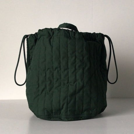 NAPRON ナプロン  QUILTING PATIENTS BAG キルティングペーシェンツバッグ  グリーン   新品同様  中古極美品. 日本製
