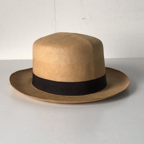 パナマハット ヴィンテージ  size 6  3/4 (55cm).
