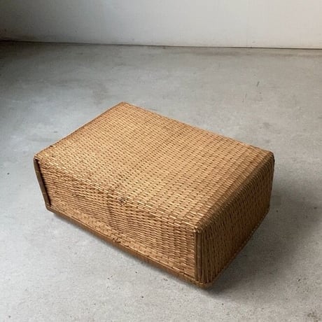 小さい柳行李38cm  昭和期  グッドコンディション 完品