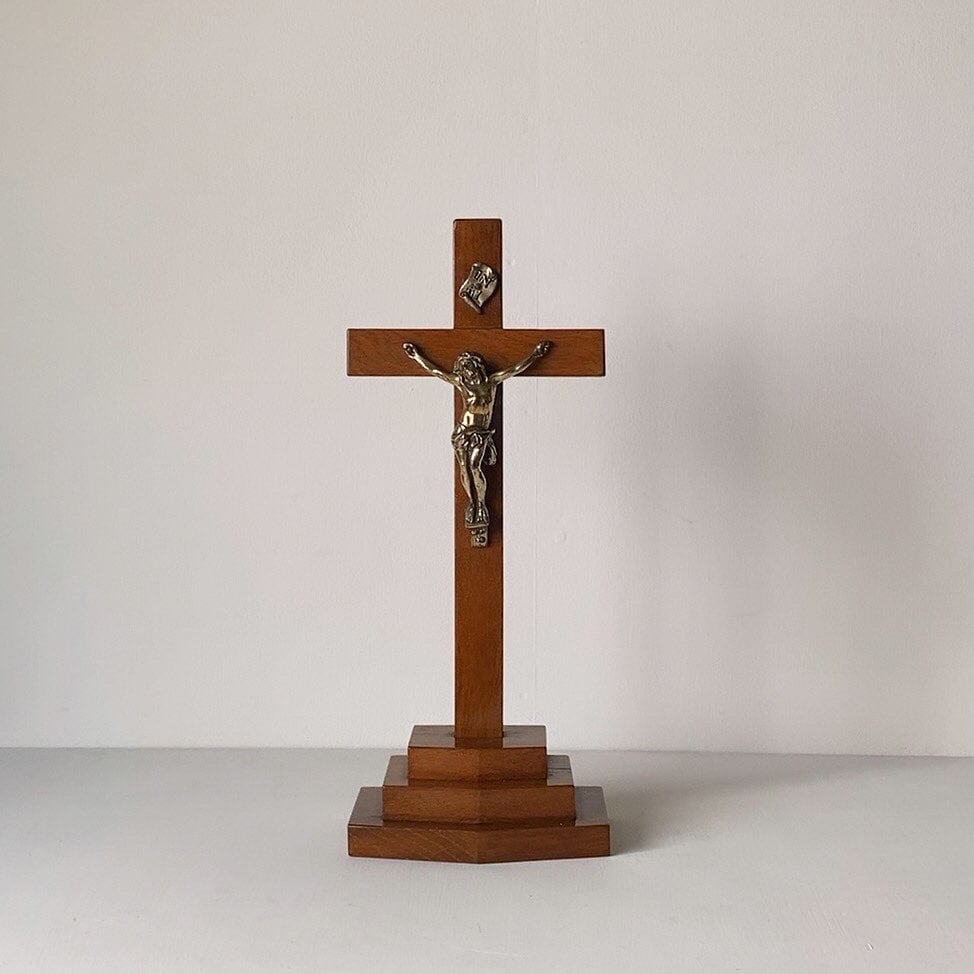 イエス・キリスト キリスト教美術 ヴィンテージ 装飾品 木彫り アンティーク雑貨 original