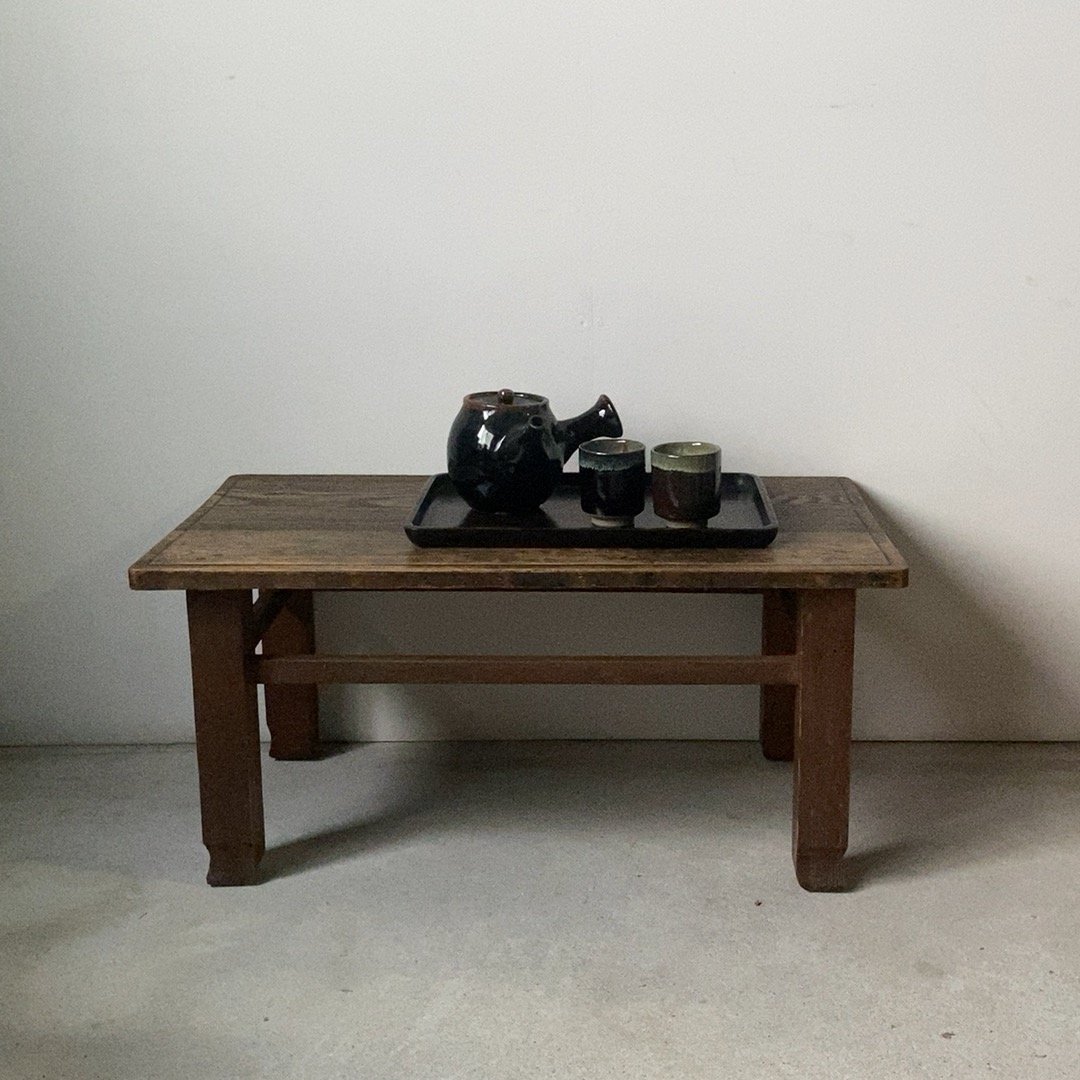 彫刻装飾付 テーブル 座卓 昭和 fit=scale-down,w=1200