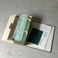 SHISEIDO  資生堂 花椿会 2001年 花椿クラブ記念品 コットンポットキャリックス ヴィンテージアイテム 古道具