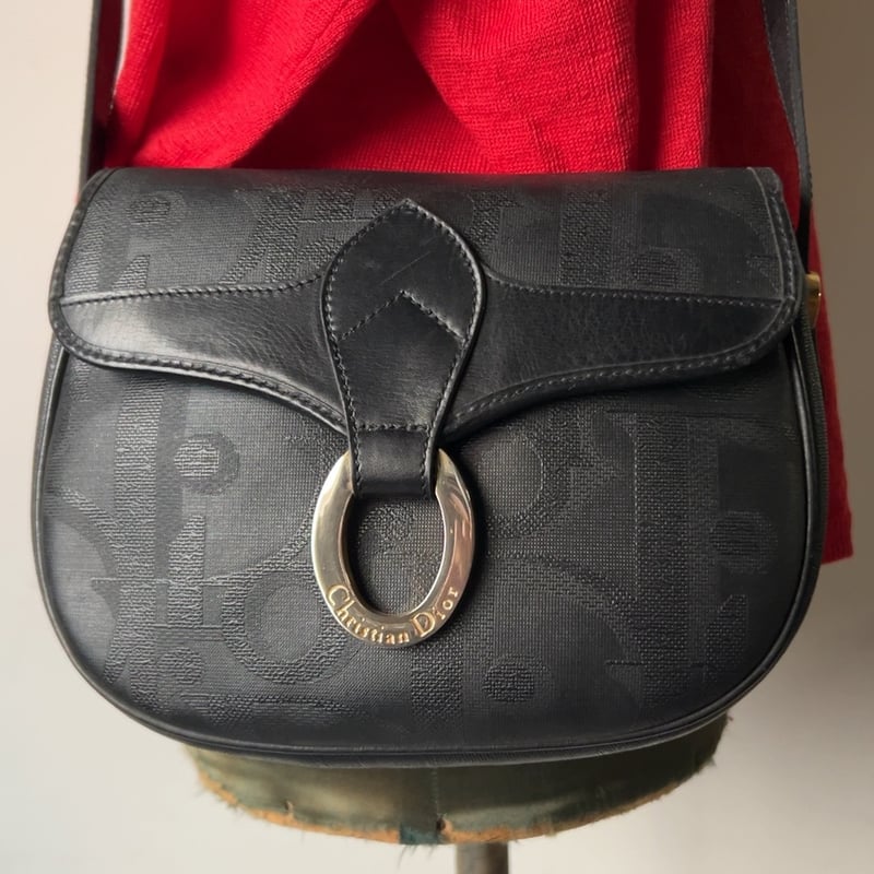 Dior オールドディオール クリスチャンディオール レザーのショルダー