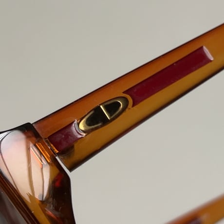 Christian Dior MONSIEUR クリスチャンディオール ムッシュ  ティアドロップサングラス 2038J サイドロゴ  眼鏡  ブラウン  オールドディオール ヴィンテージ 中古美品