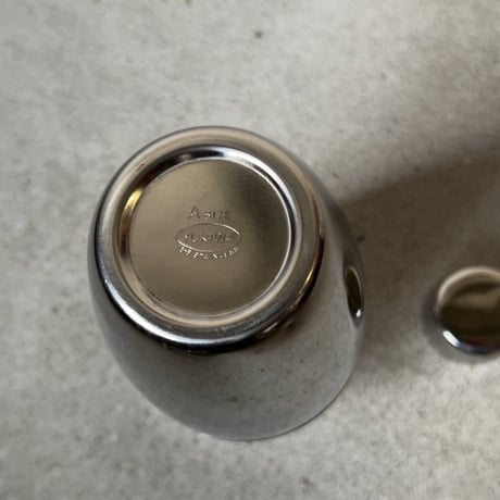 YUKIWA ユキワ  カクテルシェーカー A [500ml]  ステンレス製 シェーカーボトル made in 燕市  +  メジャーカップ　ユーズドキッチンツール  良品