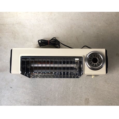 National ナショナル　クラシック電気ストーブ・スチーム有り DS-27N  700w  白黒　ヴィンテージ  80s 家電　中古良品