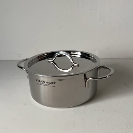 VitaCraft ビタクラフト コロラド ステンレス 両手鍋 22cm 3.1L  No2504 iH対応 中古美品