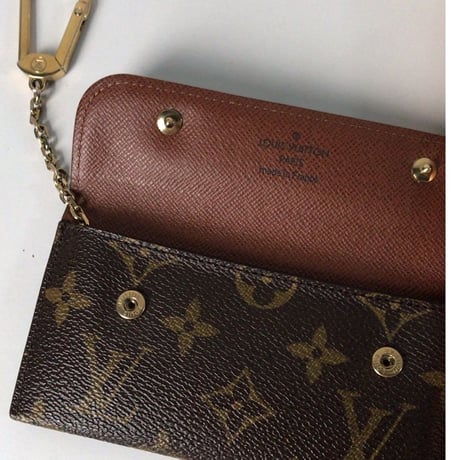 LOUIS VUITTON  ルイヴィトン  モノグラム  ミュルティクレ・ラバ　M60029　フラップ付 キーケース　コインケース　ミニ財布　美品