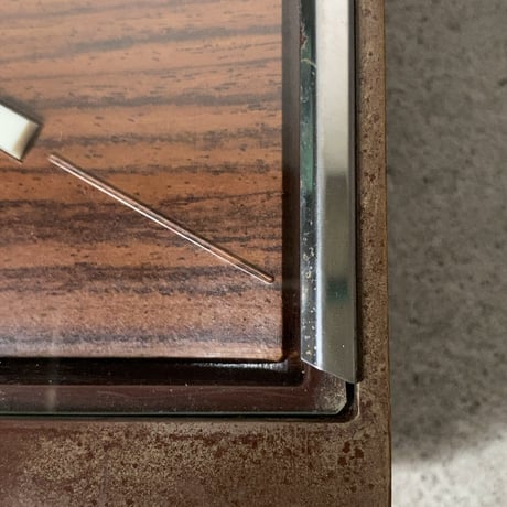 SEIKO セイコー 70s  3針 赤針 木目文字盤 トランジスター TTX-618 昭和期 1970年代 オールドセイコー ヴィンテージウォールクロック ジャパンヴィンテージ 実働品