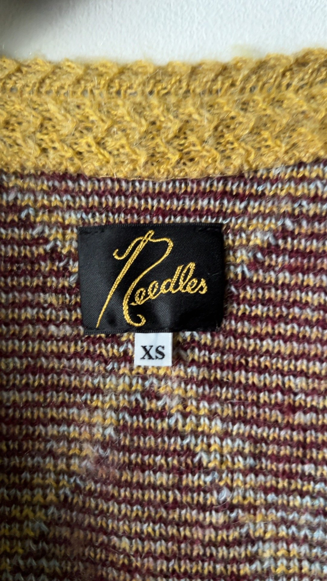 NEEDLES ニードルズ モヘアカーディガン ダイヤ柄 アーガイル NEEDLES ニードルズ モヘアカーディガン ダイヤ柄 アーガイル