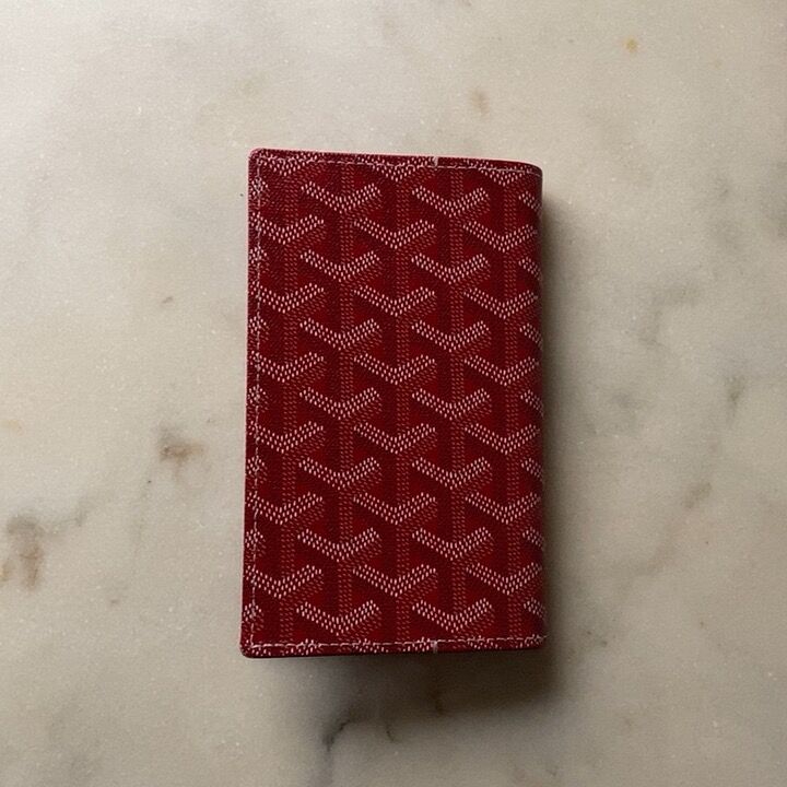 GOYARD ゴヤール 手帳カバー ルージュ 赤 ボルドー CAMBONPMLTY02