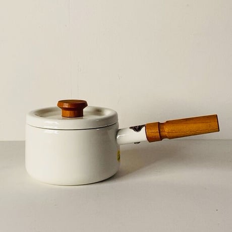 Noritake Couleur  オールドノリタケ ホーロー 片手鍋16cm 両手鍋18cm クルールシリーズ  琺瑯/木製無垢材 ヴィンテージ デッドストック