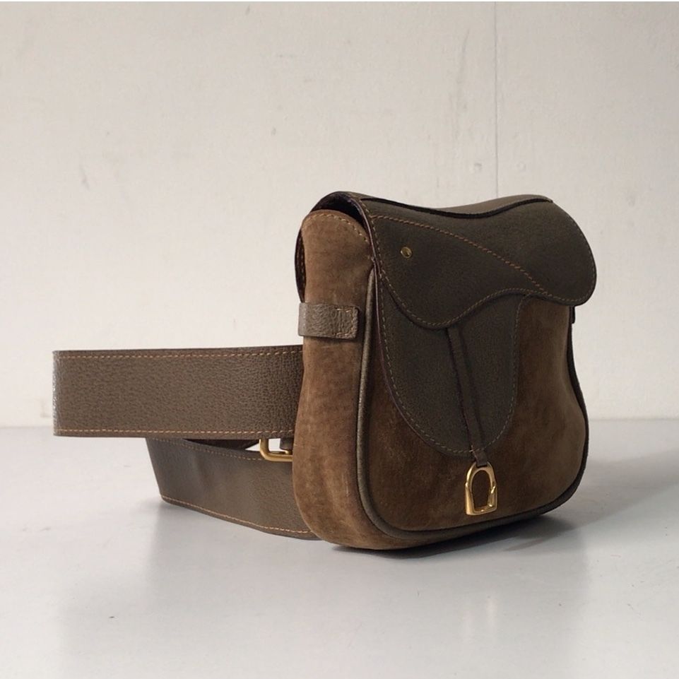 ヴィンテージ オールドグッチ GUCCI レザー ウエストポーチ ショルダー GG グッチ ウエストポーチ/ボディバッグ GUCCI グッチプリント