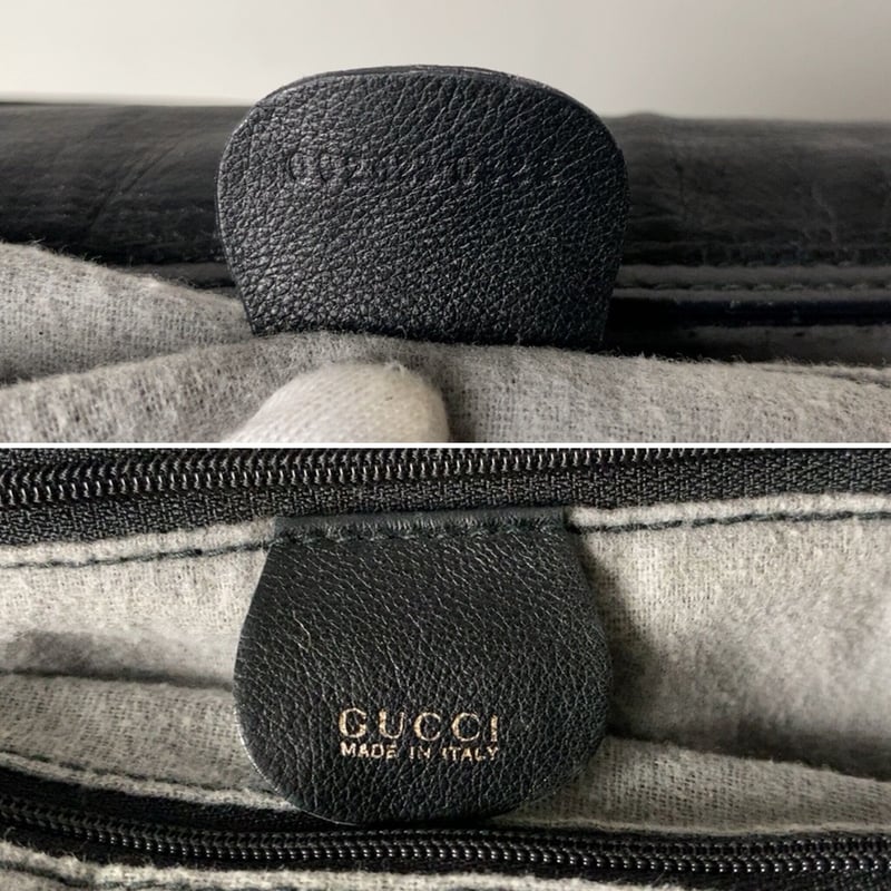GUCCI オールドグッチ バンブーレザーバッグ 2wayショルダー付き GUCCI オールドグッチ バンブーレザーバッグ 2wayショルダー付き