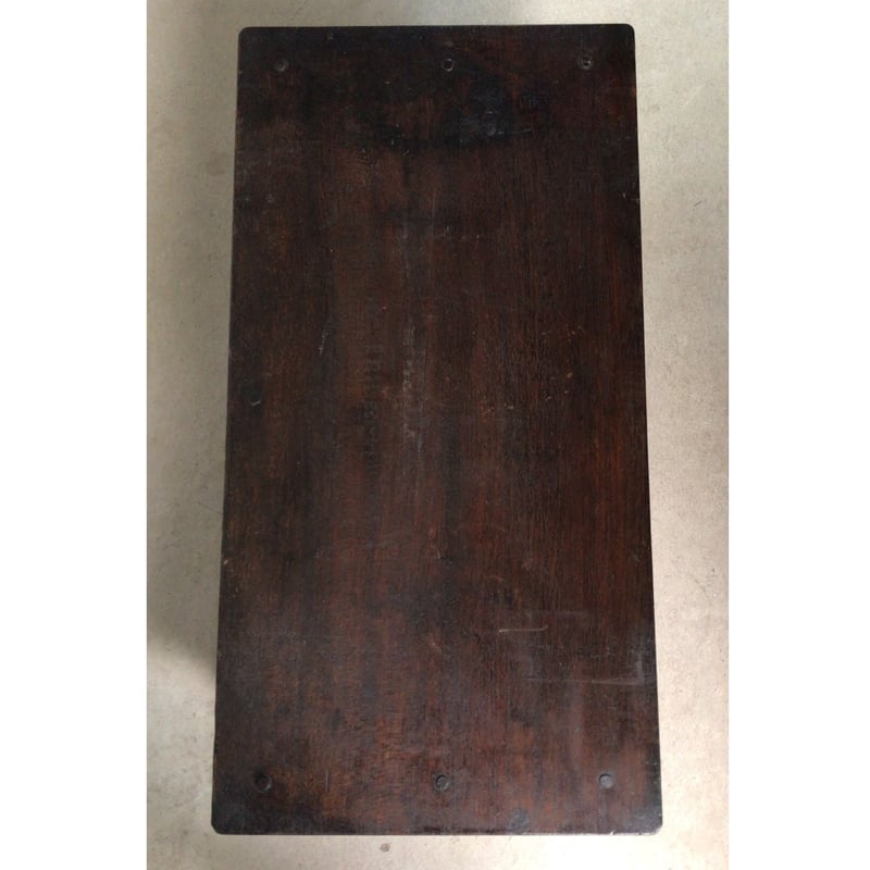 引き出し付き花台 飾り台 香炉台 民藝 デザイン 経机 古家具 古道具