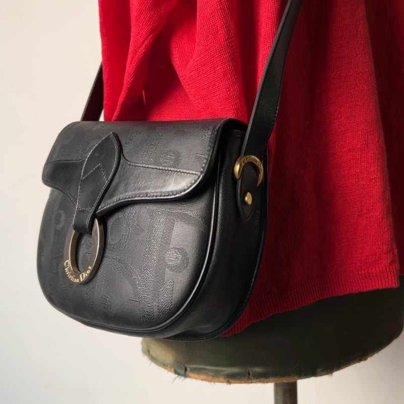 Dior オールドディオール クリスチャンディオール レザーのショルダー 