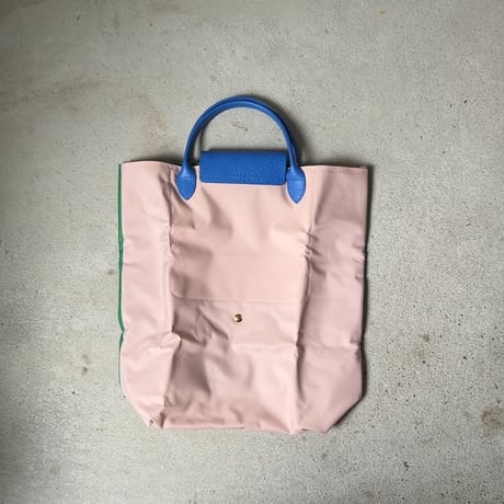 LONGCHAMP ロンシャン LE PLIAGE REPLAY ル・プリアージュ・リプレイ　トートバッグ  ピンク/グリーン/ブルー  2022〜2023年モデル  未使用品