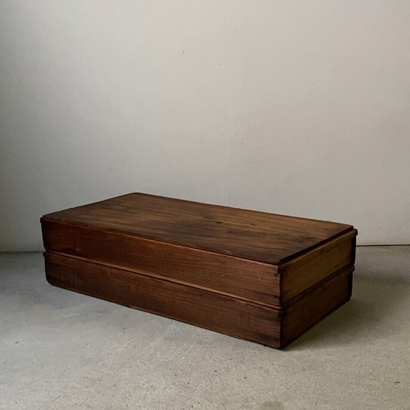 100年以上前 年代物 木箱 工芸品セット