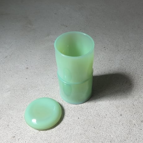 SHISEIDO  資生堂 花椿会 2001年 花椿クラブ記念品 コットンポットキャリックス ヴィンテージアイテム 古道具