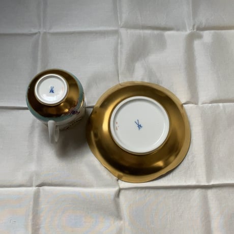 MEISSEN  マイセン  アラビアンナイト  千夜一夜物語  コーヒーC/S（23582）No.1 (モチーフ1番) 未使用品