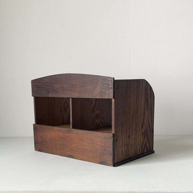 希少 浜本工芸 ヴィンテージ タイル張り 木製 ブックスタンド 希少