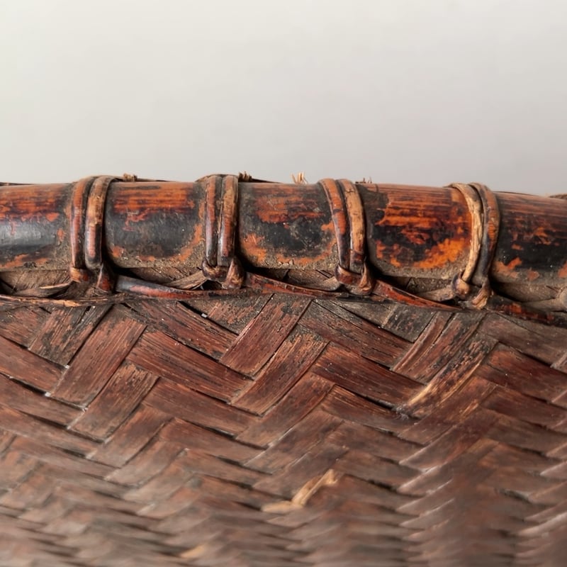 イフガオ族、イナゴ入れ籠、アンティーク イフガオ族、イナゴ入れ籠、アンティーク イフガオ族、イナゴ入れ籠