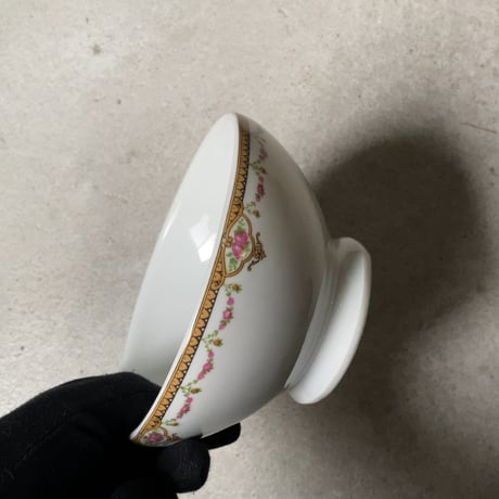 Philippe Deshoulieres フィリップ デズリエ社製 ヴィンテージカフェオレボウル 旧ロゴ 1930-40年代 フランス製 完品範疇