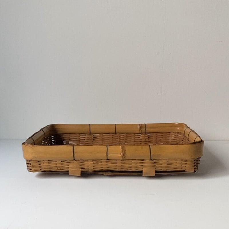 古民具手編み籠大と小セット 古民具手編み籠大と小セット CATEGORY 籠・編道具 | GobaTools