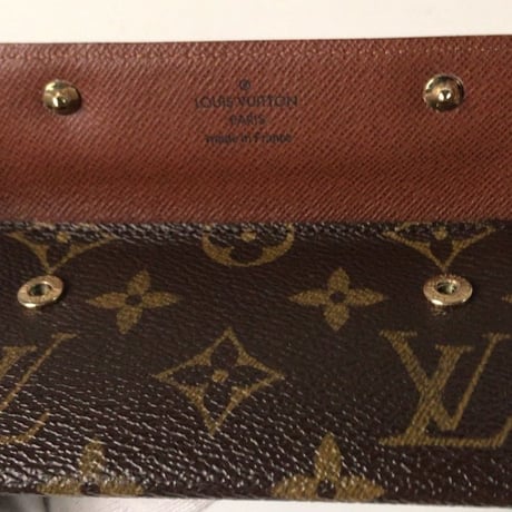LOUIS VUITTON  ルイヴィトン  モノグラム  ミュルティクレ・ラバ　M60029　フラップ付 キーケース　コインケース　ミニ財布　美品