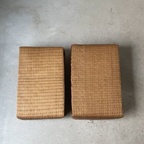 小さい柳行李38cm  昭和期  グッドコンディション 完品