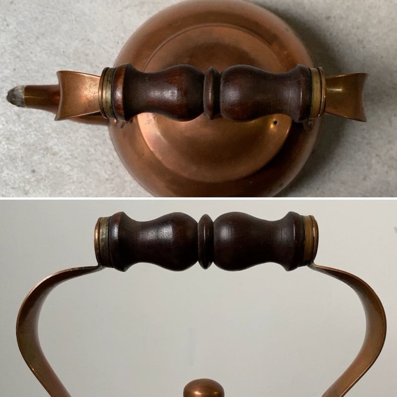 TAGUS ターガス社製 コッパーケトル 約1.3L小さめサイズ ヴィンテージ