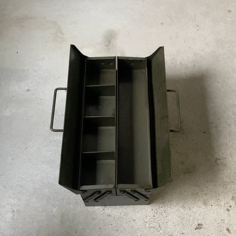 S.P  TOOL BOX  2M-350  エスピー ツールボックス ミリタリーグリーン 両開き クラシック ヴィンテージツールボックス 良品