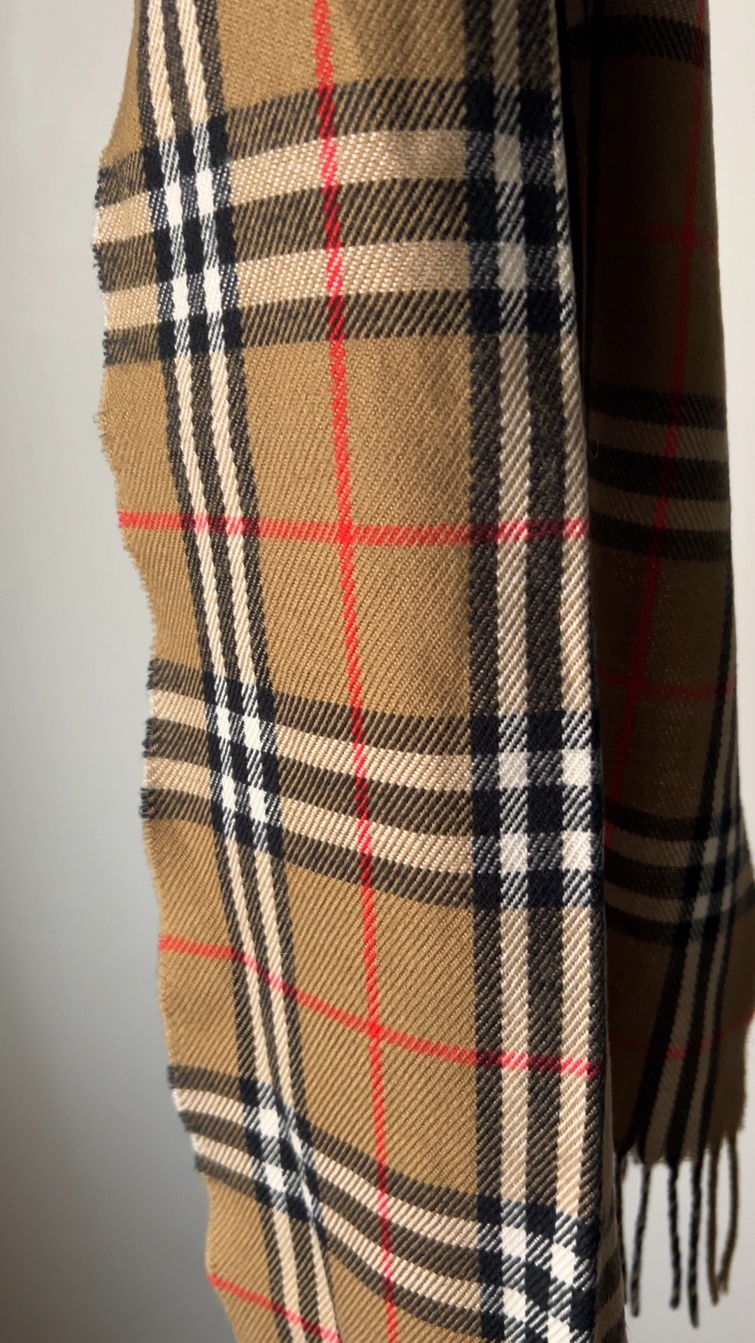 BURBERRYS バーバリーズ LAMBSWOOL 100% ラムウール マフラー ベージ