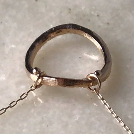 KAORU カオル  ゴールドネックレス  K10YG 箱有り 中古極美品