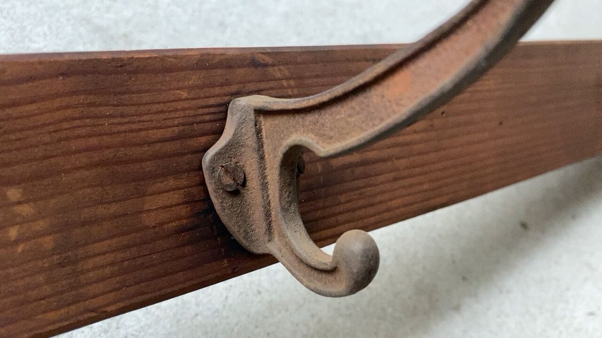 壁掛けフック　昭和レトロ　古道具 WALL HOOK ヴィンテージ ウォールフック 戦前 昭和初期 壁掛けフック4